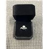 Image 2 : NEW S925 1.0CT MOISSANITE LAB DIAMOND RING SET, SIZE 8, MOUNTED IN 925 STERLING SILVER W/ WHITE GOLD