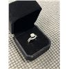 Image 3 : NEW S925 1.0CT MOISSANITE LAB DIAMOND RING SET, SIZE 8, MOUNTED IN 925 STERLING SILVER W/ WHITE GOLD