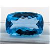Image 2 : 68.36 CT CERTIFIED ROYAL BLUE TOPAZ GEMSTONE ($19,150 APPRAISAL)