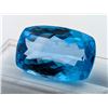 Image 3 : 68.36 CT CERTIFIED ROYAL BLUE TOPAZ GEMSTONE ($19,150 APPRAISAL)