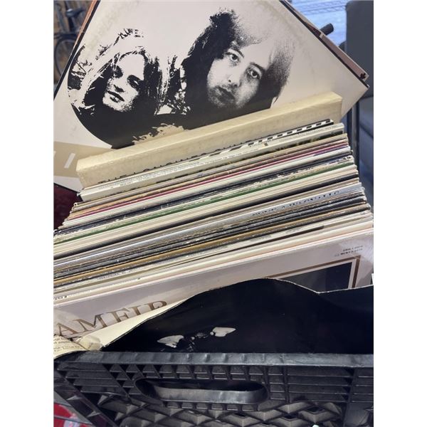 CRATE OF VARIOUS RECORDS