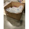 Image 3 : BOX OF APRROX 12 TABLE CLOTHES, ASSORTED SHAPES AND SIZES