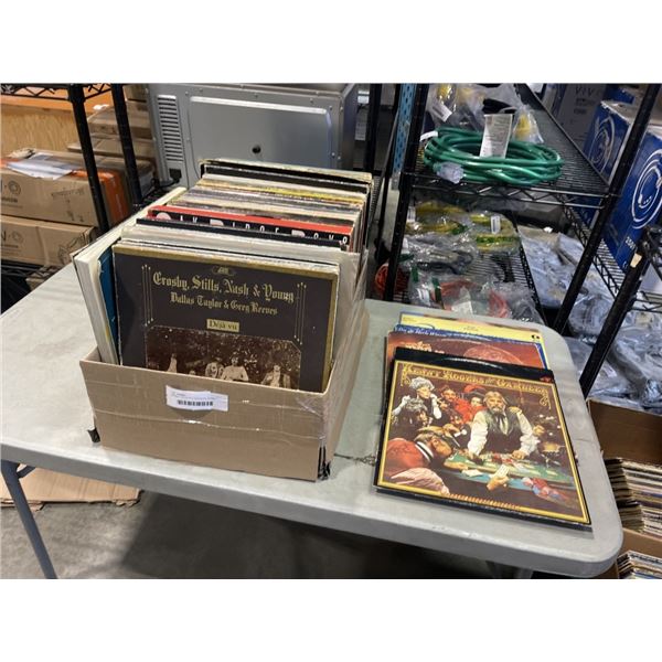 APPROX 120 ESTATE ASSORTED GENRE RECORDS, INCLDUING ELVIS