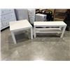 Image 1 : 2 IKEA MALM TABLES