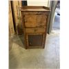 Image 1 : ANTIQUE SMOKERS CABINET