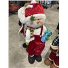 Image 3 : 3 STAND UP CHRISTMAS DECORATIONS 32 INCH TALL