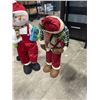 Image 4 : 3 STAND UP CHRISTMAS DECORATIONS 32 INCH TALL