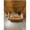 Image 4 : OAK FREESTANDING JEWELLERY DISPLAY BOX, INCLUDES LEGS