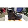 Image 2 : NEW TIMBERLAND STONE STREET 6 INCH LACE WATERPROOF BLACK FULL GRAIN LEATHER BOOTS SIZE WOMENS 7.5