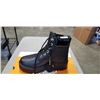 Image 3 : NEW TIMBERLAND STONE STREET 6 INCH LACE WATERPROOF BLACK FULL GRAIN LEATHER BOOTS SIZE WOMENS 7.5