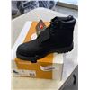 Image 3 : NEW TIMBERLAND PREMIUM 6 IN WATERPROOF BOOT BLACK NUBUCK, SIZE 6 JUNIOR
