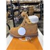 Image 2 : NEW TIMBERLAND FLEECE FOLD DOWN WOMENS BOOT, WHEAT - SIZE 5.5