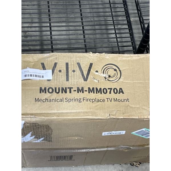 VIVO MECHANICAL SPRING FIREPLACE TV MOUNT