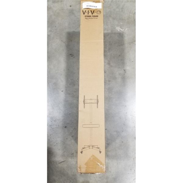 VIVO BLACK MOBILE TV CART