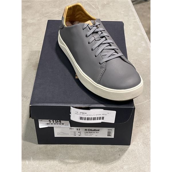 NEW OLUKAI LAE'AHI LI'ILI STONE, MENS SIZE 9.5