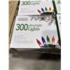 Image 2 : 5 NEW PREXTEX 300 ULTRA BRIGHT LIGHTS CHRISTMAS LIGHT STRANDS, EACH BOX HAS 2 SETS OF 29FT STRANDS, 