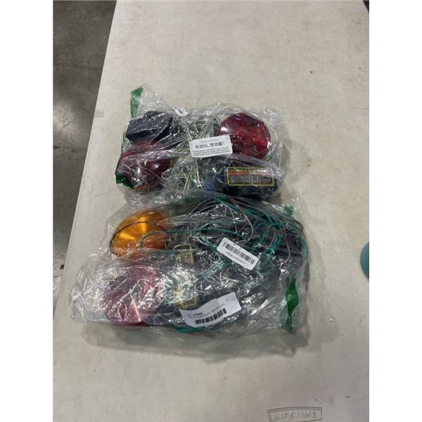 2 SETS OF MAGNETIC TRAILER LIGHTS