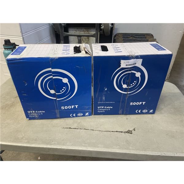 APPROX 1000FT OF CAT 6 CABLE