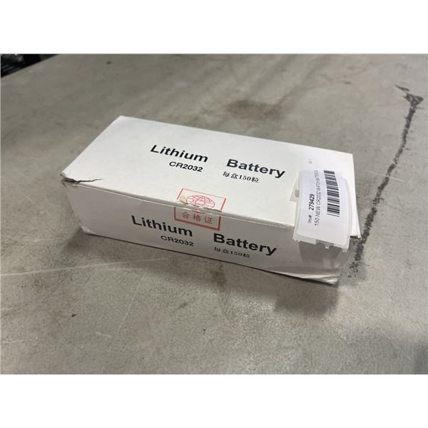 150 NEW CR2032 WATCH BATTERIES