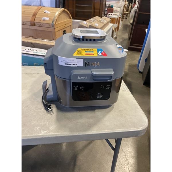 NINJA SPEEDI RAPID COOKER AND AIR FRYER - TESTED WORKING