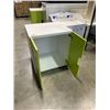 Image 2 : GREEN IKEA 2 DOOR CABINET