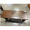 Image 3 : SOLID WOOD ENTRANCE BENCH