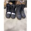 Image 1 : 2 SIZE 6 LADIES WINTER BOOTS - 1 NEW