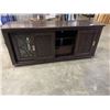 Image 2 : MEDIA CABINET W/ SIDING DOORS