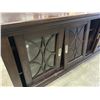 Image 3 : MEDIA CABINET W/ SIDING DOORS