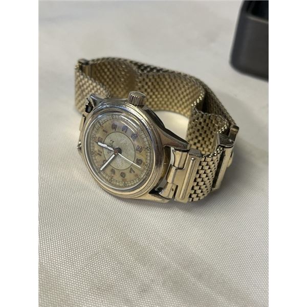 RARE 1940 WW2 ROLEX CORVETTE MENS WATCH, ORIGINAL WIND UP ROLEX MOVEMENT, PERFECT WORKING IN GOOD CO