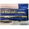 Image 2 : VINTAGE CASED GEMEIBHARDT ELKHART FLUTE IN CASE