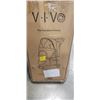 Image 2 : VIVO BLACK THREE WHEEL PET STROLLER