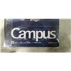 Image 4 : 5 NEW PACKS OF CAMPUS NOTEBOOKS, 3 PACKS OF 3DARK BLUE AND 2 PACKS OF 5 BLACK, SIZE B5