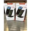 Image 1 : 2 NEW HYPERGEAR FAST CHARGE WIRELESS CHARGERS, WORKS IN PORTRAIT OR LANDSCAPE, CASE COMPATIBLE, INCL