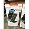 Image 2 : 2 NEW HYPERGEAR FAST CHARGE WIRELESS CHARGERS, WORKS IN PORTRAIT OR LANDSCAPE, CASE COMPATIBLE, INCL