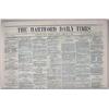 Image 1 : 2-3-1859 HARTFORD DAILY TIMES NEWSPAPER - Incl. de