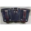 Image 2 : WW2 GERMAN NAZI K98 AMMO POUCH - Marked on Back L.
