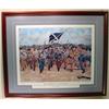 Image 1 : LARGE FRAMED LTD. ED. CIVIL WAR ART PRINT "BREAKTH