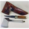 Image 1 : RARE EARLY CASE XX KNIFE AND HATCHET SET W/ ORIG. 
