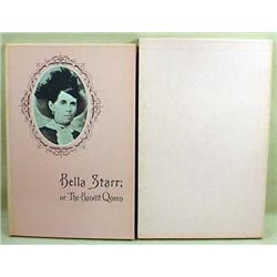 1889 FACSIMILE REPRINT  BELLA STARR THE BANDIT QUE
