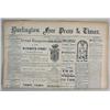 Image 1 : 4-14-1879 BURLINGTON FREE PRESS AND TIMES NEWSPAPE