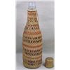 Image 2 : NORTHWEST NATIVE AMERICAN BASKETRY BOTTLE - Approx
