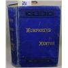 Image 1 : 1900 "HUMPHREYS HOMEOPATHIC MENTOR" HARDCOVER BOOK
