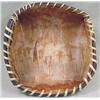 Image 2 : NATIVE AMERICAN INDIAN BARK BASKET - Approx. 4.75"