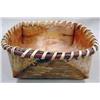 Image 5 : NATIVE AMERICAN INDIAN BARK BASKET - Approx. 4.75"