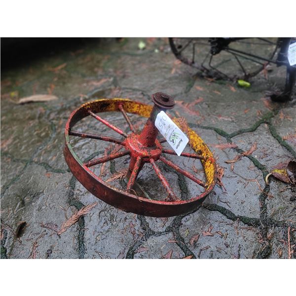 Vintage Metal Wheel B