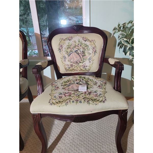 Vintage Style Petit Point Chair C