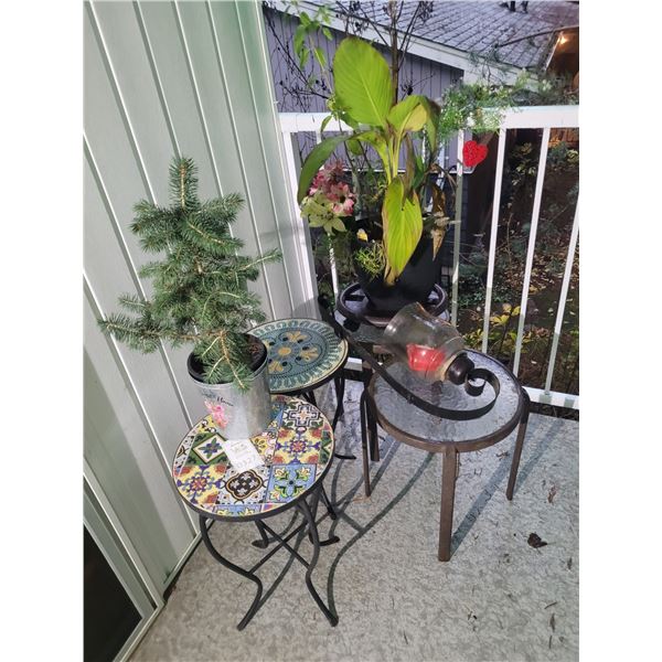 Outdoor Side Tables, Plant A