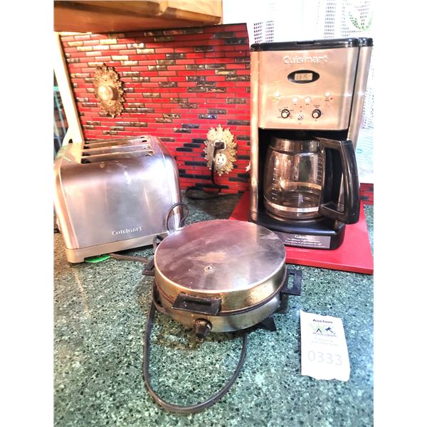 Cuisinart Coffee Maker, Toaster A