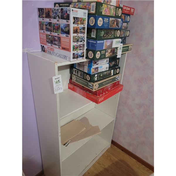 Wood Book Shelves C